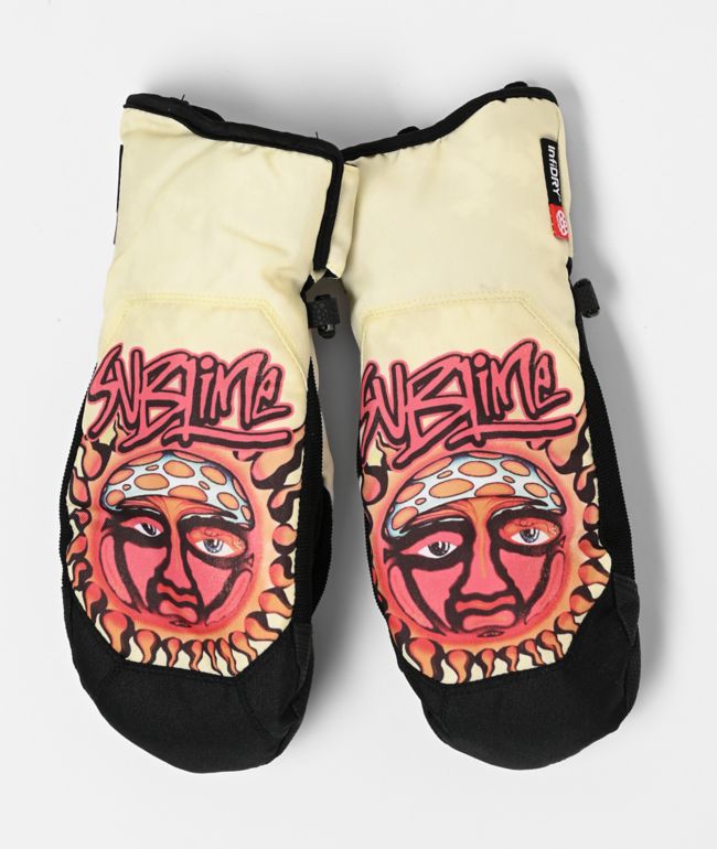 686 x Hello Kitty Women's Jubilee™ White 10K Snowboard Mittens