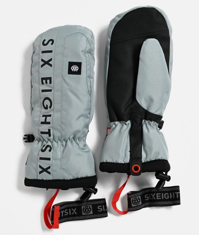 686 x Pabst Blue Ribbon Recon Blue 10K Snowboard Mittens | Zumiez