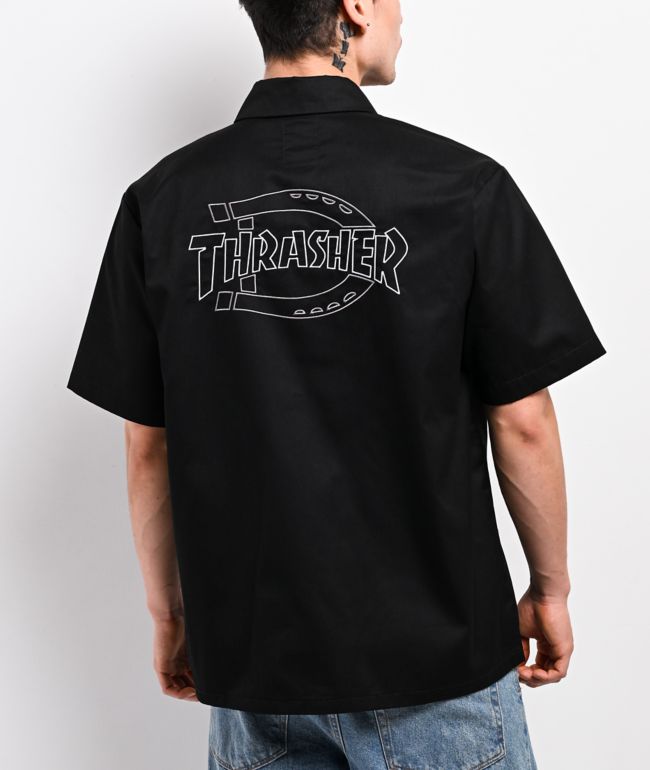 Dickies x Thrasher Black Work Shirt - Dickies