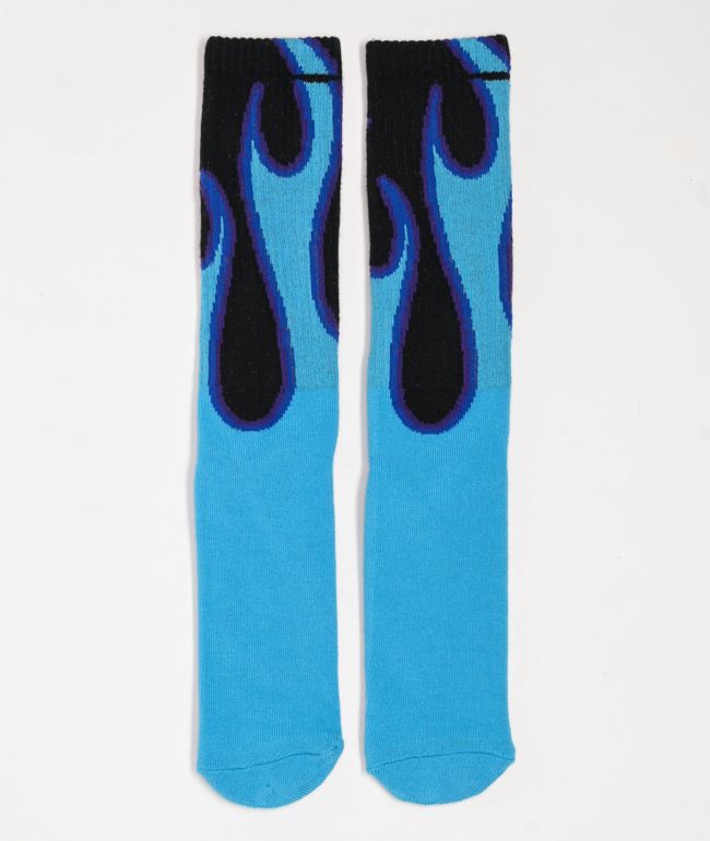 HUF Exhaust Blue Crew Socks - HUF