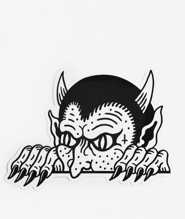 Lurking Class by Sketchy Tank XL Demon Sticker - Lurking Class by Sketchy Tank