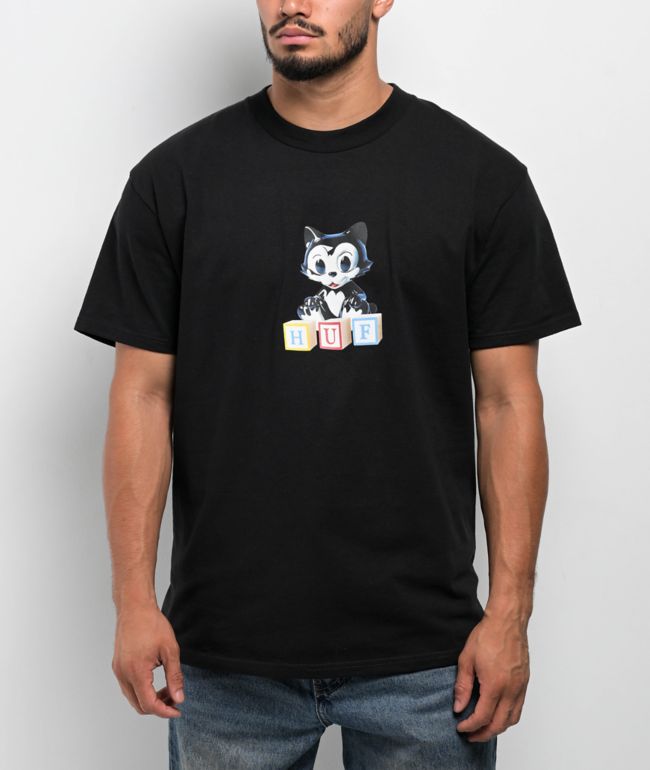 HUF Blocks Black T-Shirt - HUF