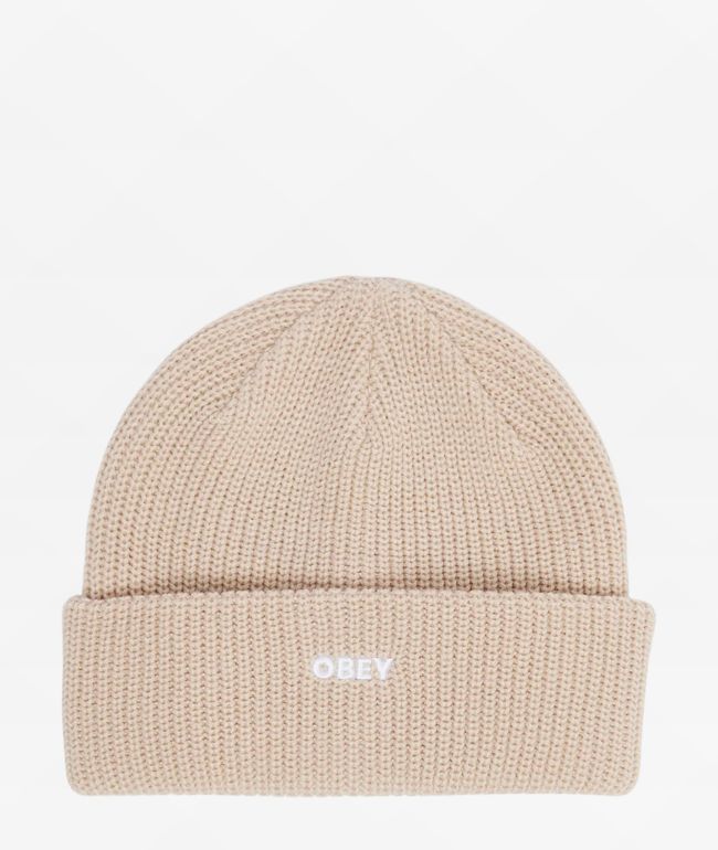Obey Future Silver Grey Beanie - Obey