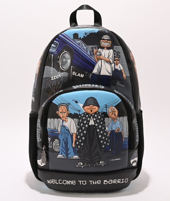 DGA Homies Lowrider Black Backpack - DGA