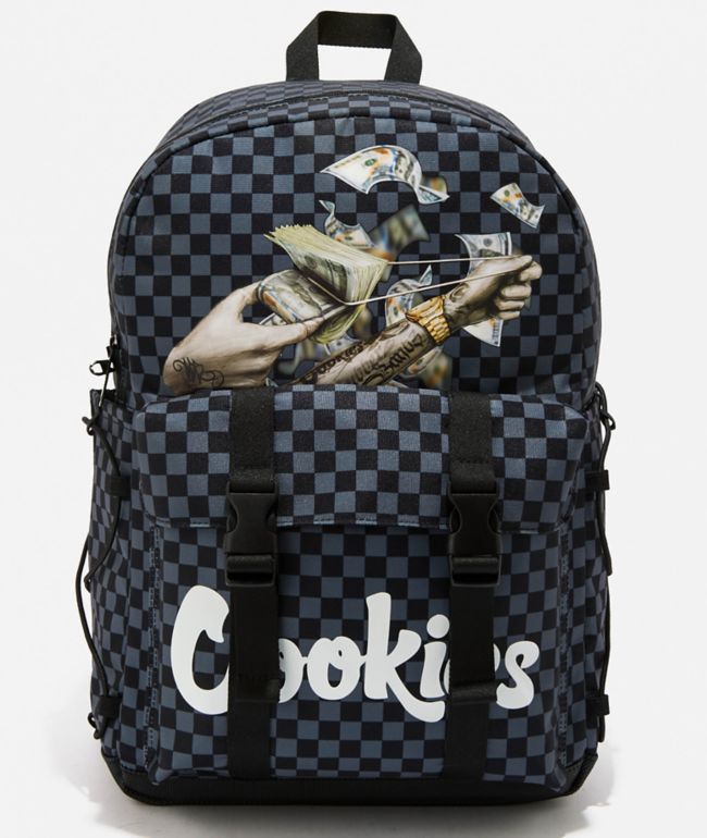 Cookies Throwin Bands Black & Grey Backpack - Cookies Clothing