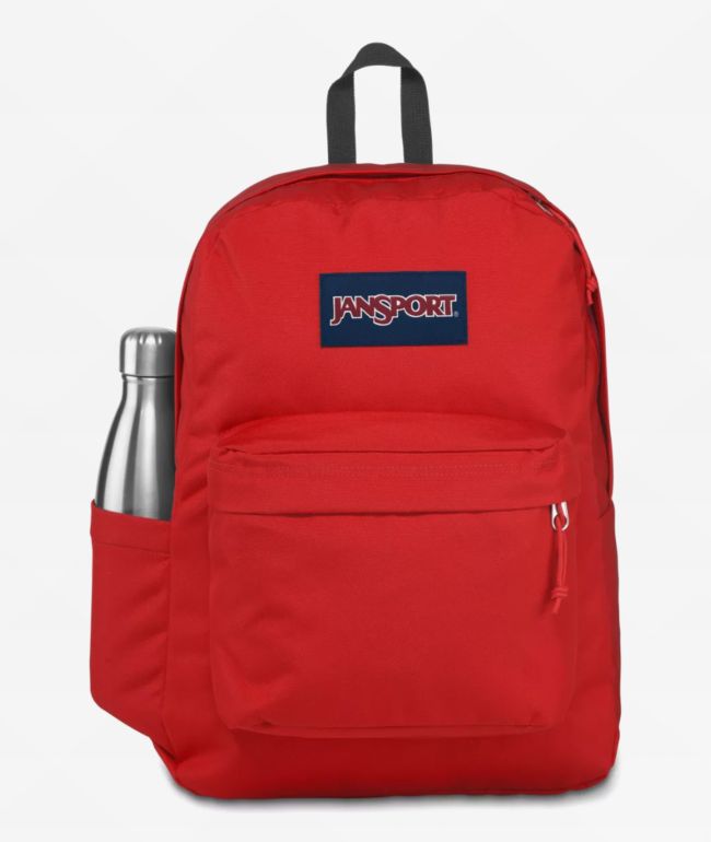 Jansport Superbreak Red Tape Backpack - Jansport