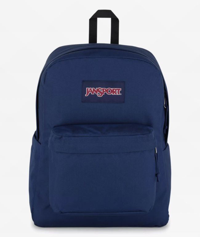 Jansport Superbreak Plus Navy Backpack - Jansport