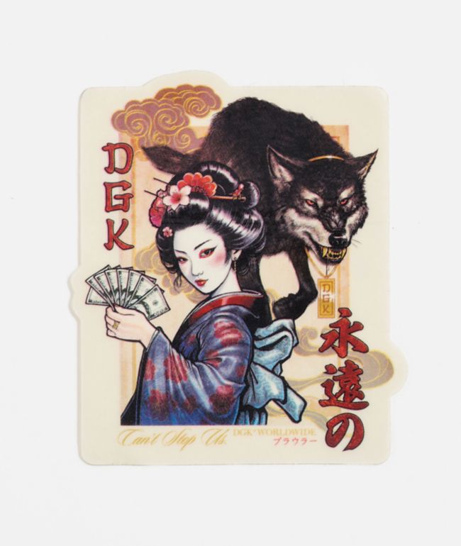 DGK Prowler Sticker - DGK