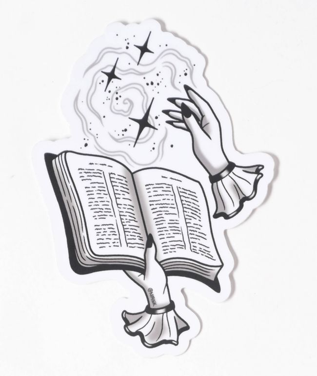 Nia Ink Spellbook Sticker - 
