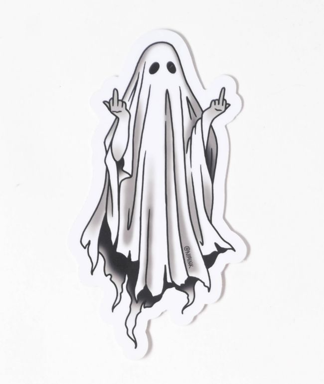 Nia Ink F.U. Ghost Sticker - 