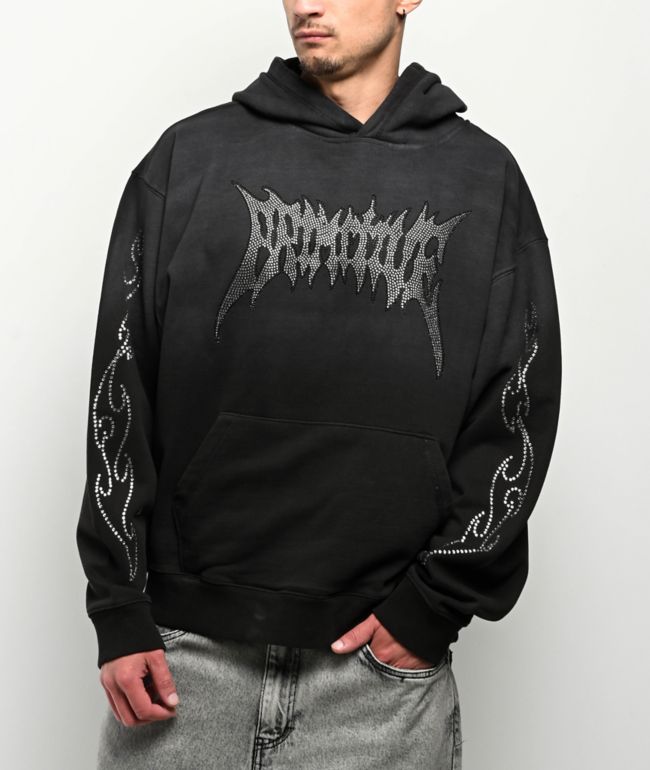 Primitive Risk Heavyweight Black Hoodie - Primitive