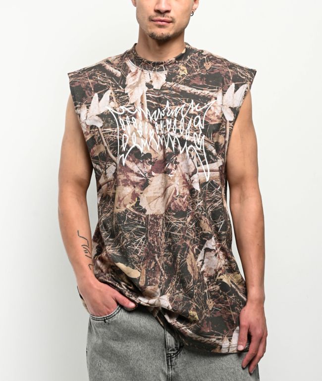 Primitive Threat Shaw Camo Heavyweight Tank Top - Primitive