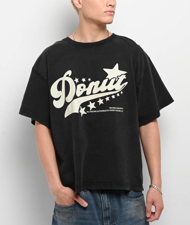 Donut Racing Concepts Black Wash T-Shirts - Donut