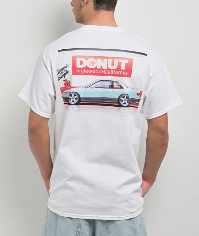 Donut x Mothers Car Care White T-Shirt - Donut