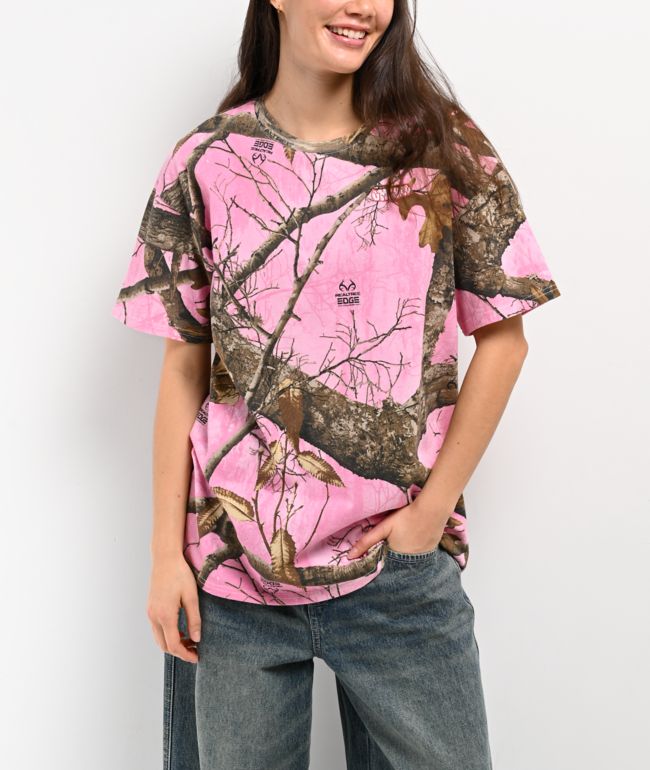 Empyre x Realtree Edge Maeve Pink Camo T-Shirt - Empyre