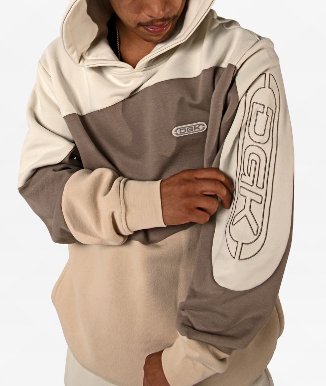 DGK Kumo Natural & Grey Hoodie - DGK