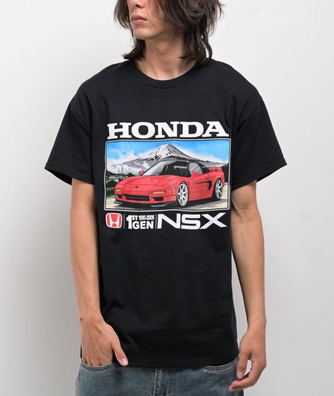 Honda NSX Mt. Fuji Black T-Shirt - Honda