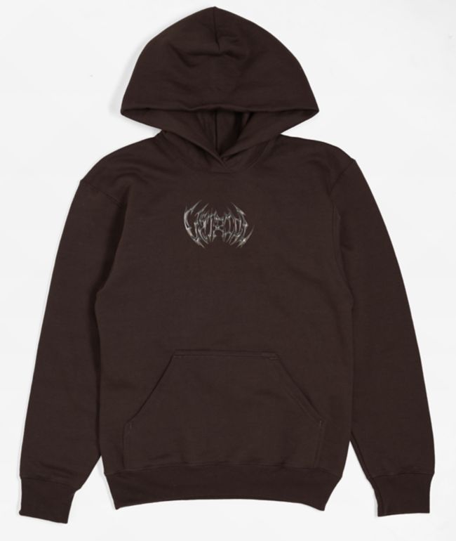 Vitriol Kids Rebuff Brown Hoodie - Vitriol