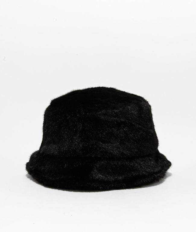 Ninth Hall Fuzzy Black Bucket Hat - Ninth Hall