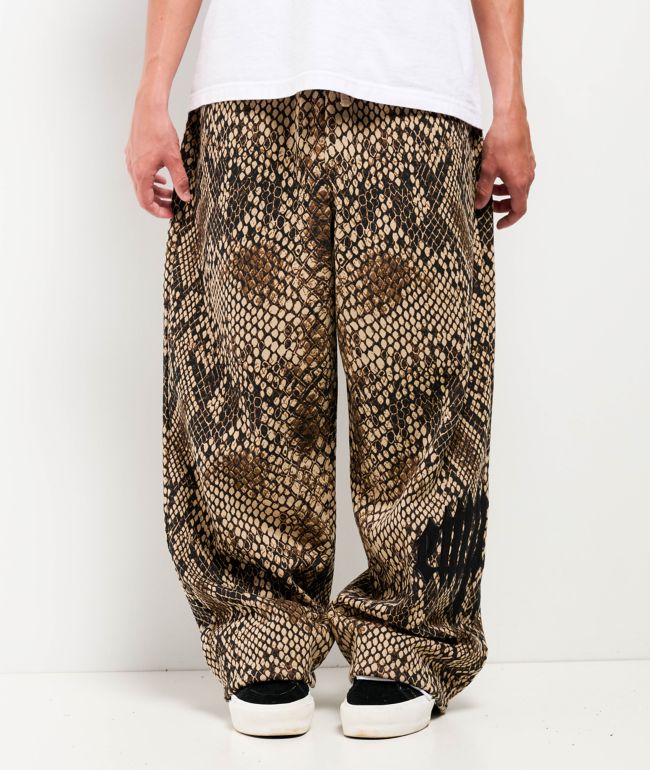 Empyre Python Snake Loose Fit Sweatpants - Empyre