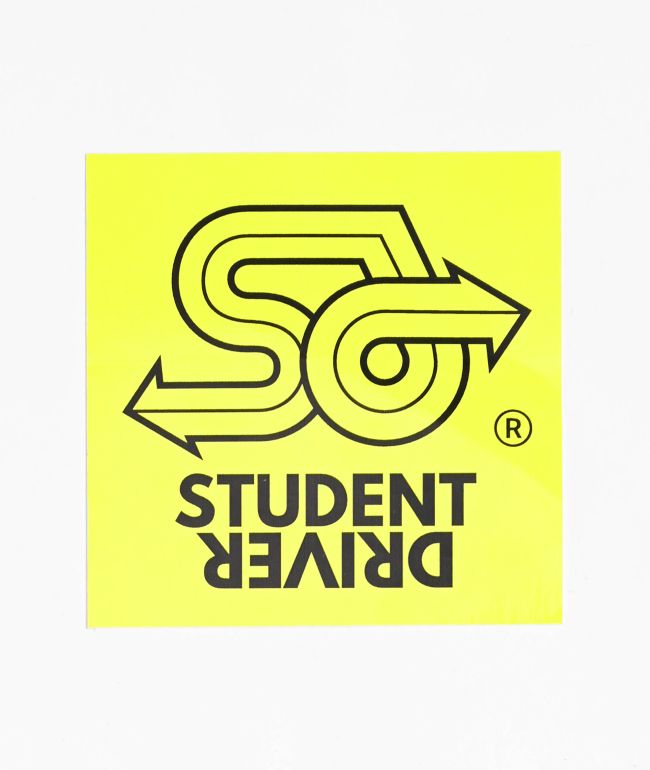 Student Driver Turbo Sticker - Student Driver