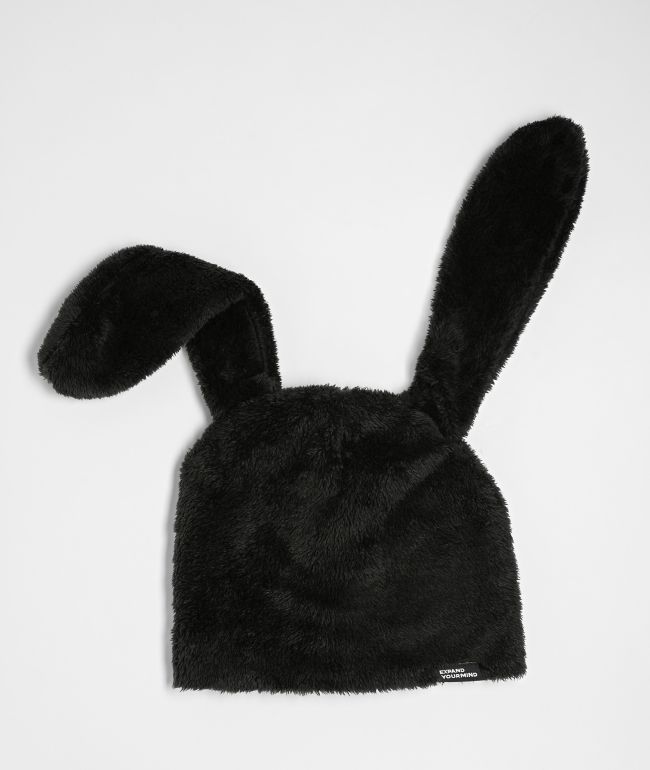 FR2 Bunny Ears Beanie ニット帽　ブラック Amazon.co.jp: FR2 ファッキンラビット ビーニー ブラック ニット帽 黒
