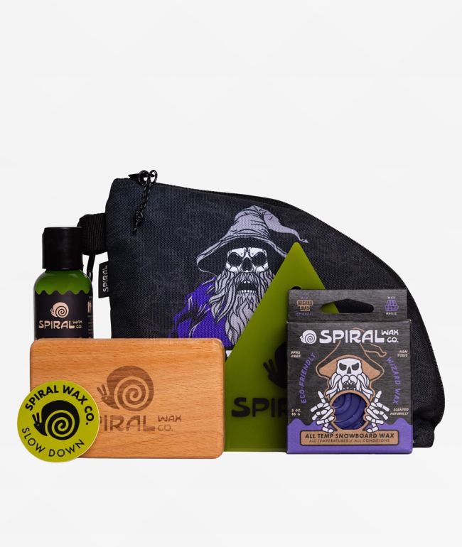 Spiral Wizard Snowboard Wax Kit - Spiral Wax