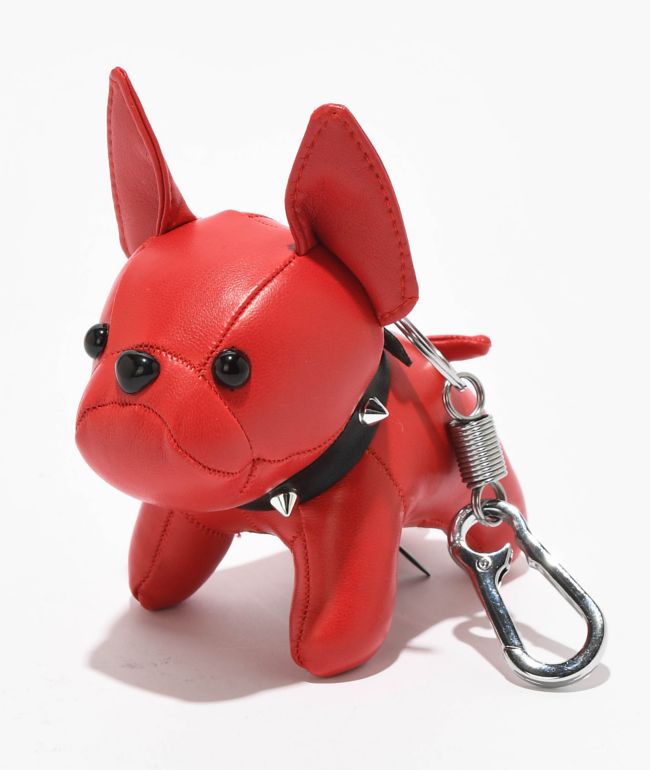 Petals and Peacocks Dog Eat Dog Plush Keychain - Petals and Peacocks