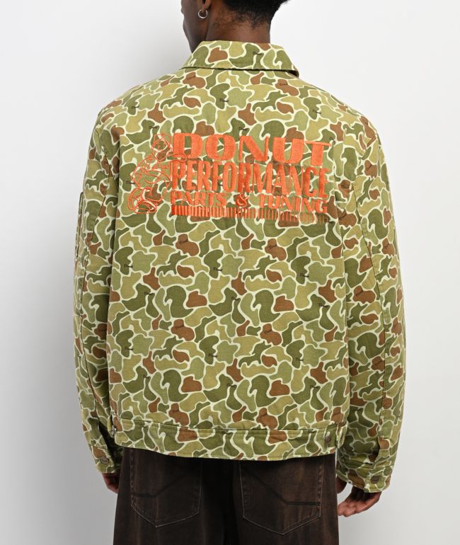 Donut Performance Camo Mechanic Jacket - Donut