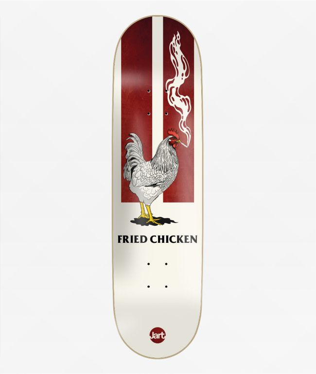 Jart Stay High Friend Chicken 8.25" Skateboard Deck - Jart Skateboards