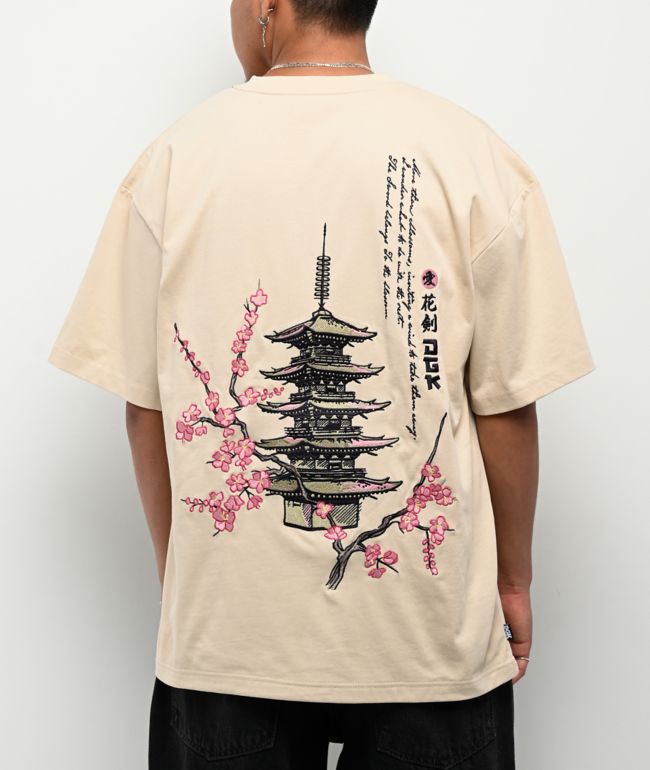 【oan】Bez Dyed Washed Half-Sleeve T-Shirt Men's T Shirts | Zumiez