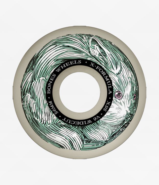 Y*i様 Bones Wheels X-Formula 54mm 97A ウィー Bones X Formula V6 Wide-Cut 54mm 97a White - CalStreets
