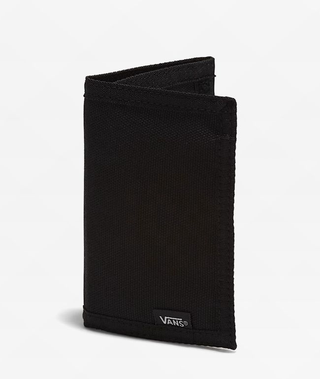 Vans Slipped Black Trifold Wallet - Vans