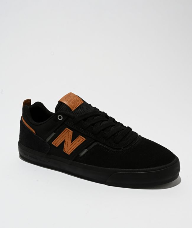 New Balance Numeric 306 Jamie Foy Black & Tan Skate Shoes - New Balance
