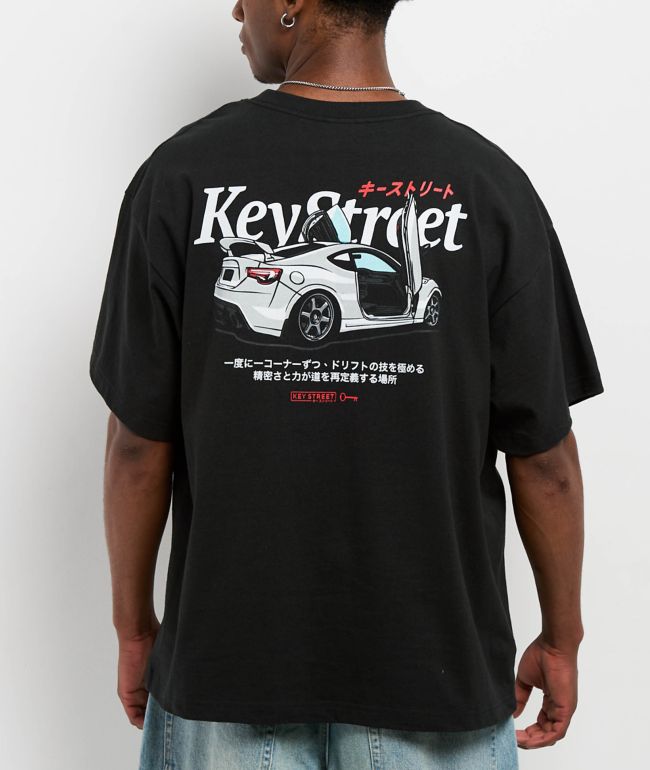 Key Street Control Black T-Shirt - Key Street