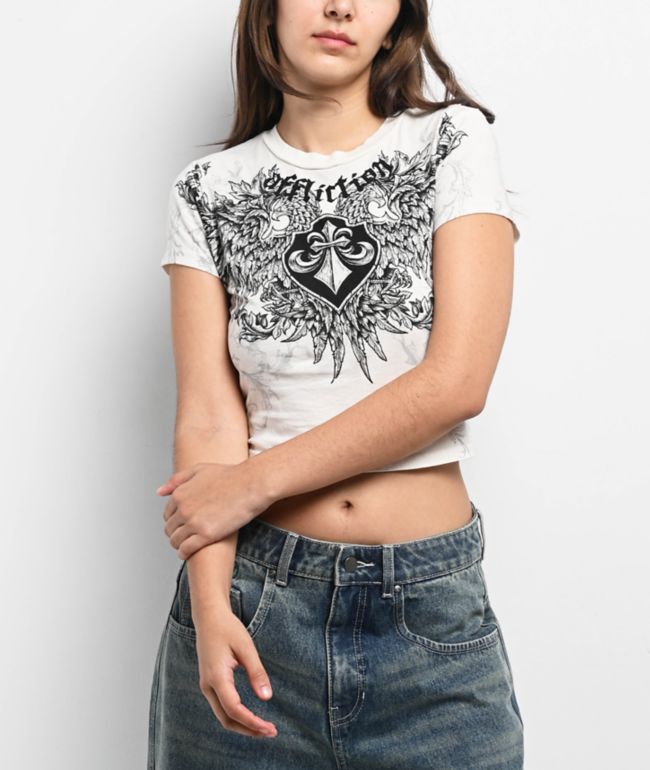 トップス melt the lady cropped jersey ll melt the lady cropped jersey II