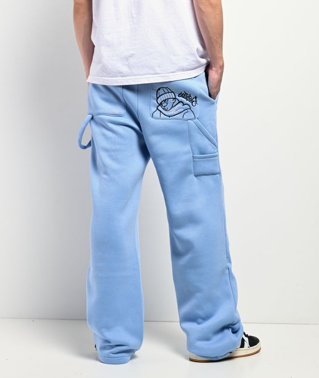 Southpole Light Blue Carpenter Sweatpants - Southpole