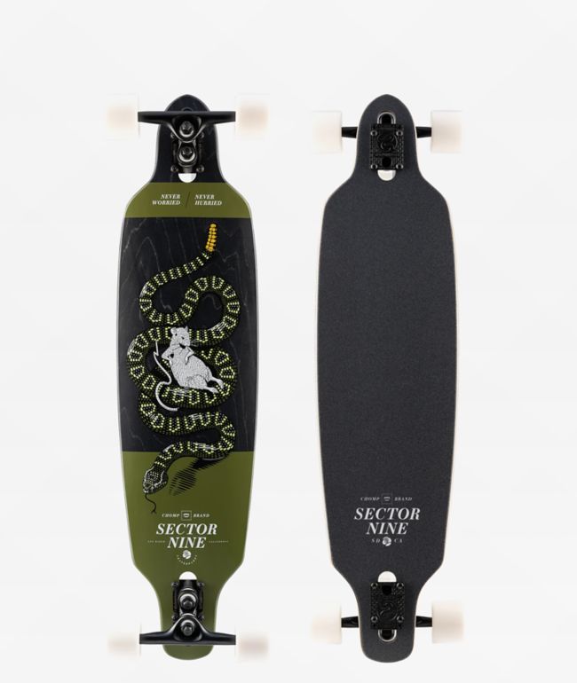 Sector 9 Fractal Rattler 36" Drop Through Longboard Complete - Sector 9