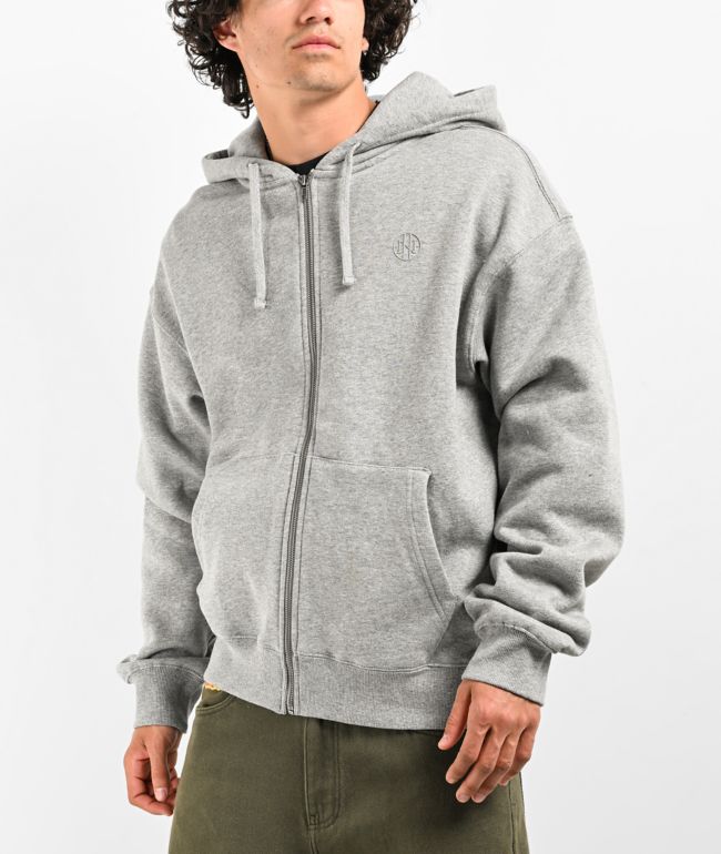 【GRAY】Guadalupe zip hoodie DGK Guadalupe Grey Zip Hoodie | Zumiez