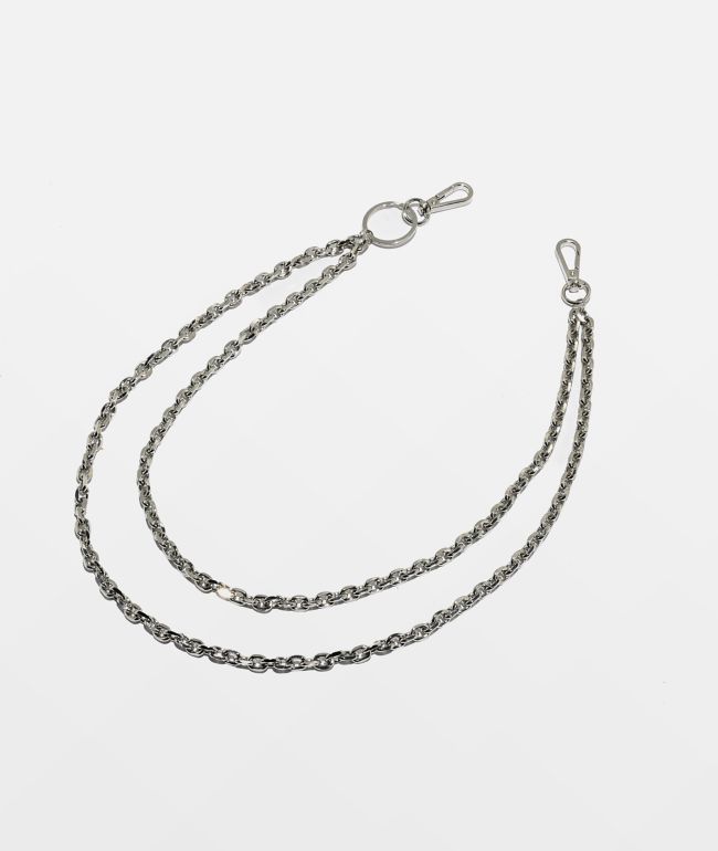 Ninth Hall Double Cable Silver Pocket Chain - Ninth Hall