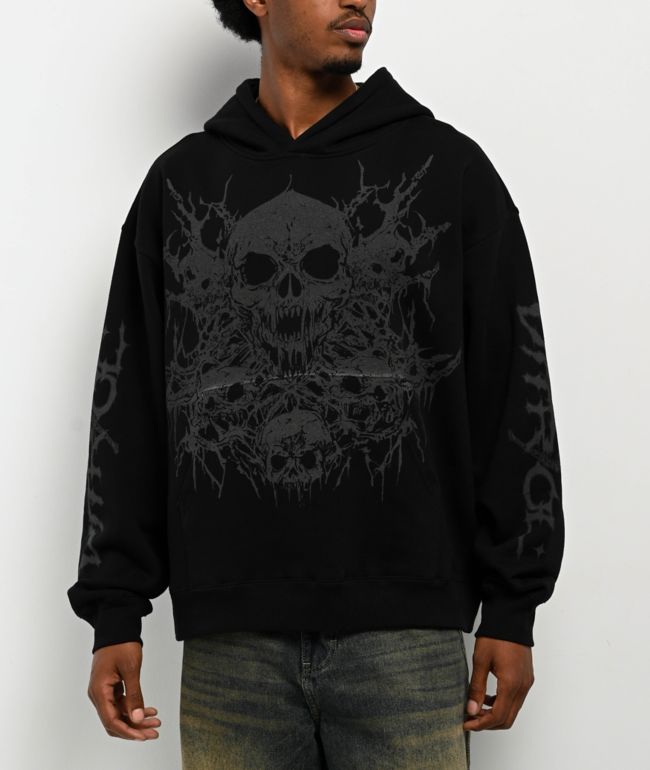 Vitriol Tomb Black Hoodie - Vitriol