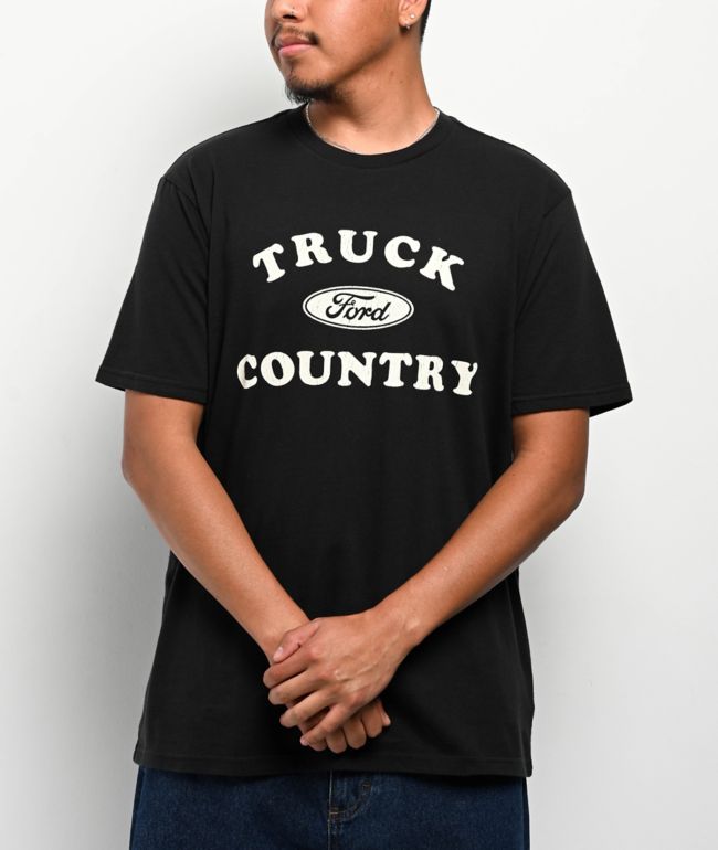 Brixton x Ford Truck Country Black T-Shirt - Brixton