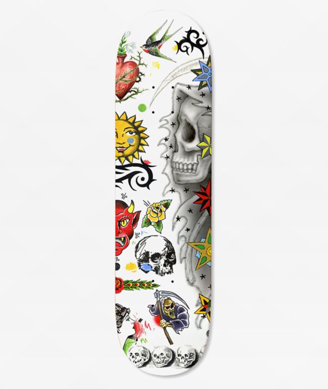 Deathwish Hayes Never Breath Again 8.25" Skateboard Deck - Deathwish