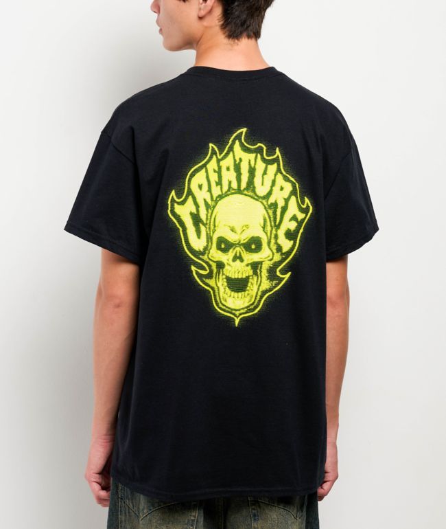 Creature Bonehead Glitch Black T-Shirt - Creature