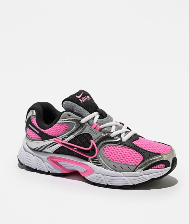 Nike Women's V5 RNR Pink, Black & Silver Shoes - Nike