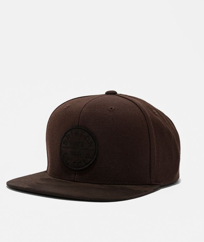 Brixton Oath III Pinecone Snapback Hat - Brixton
