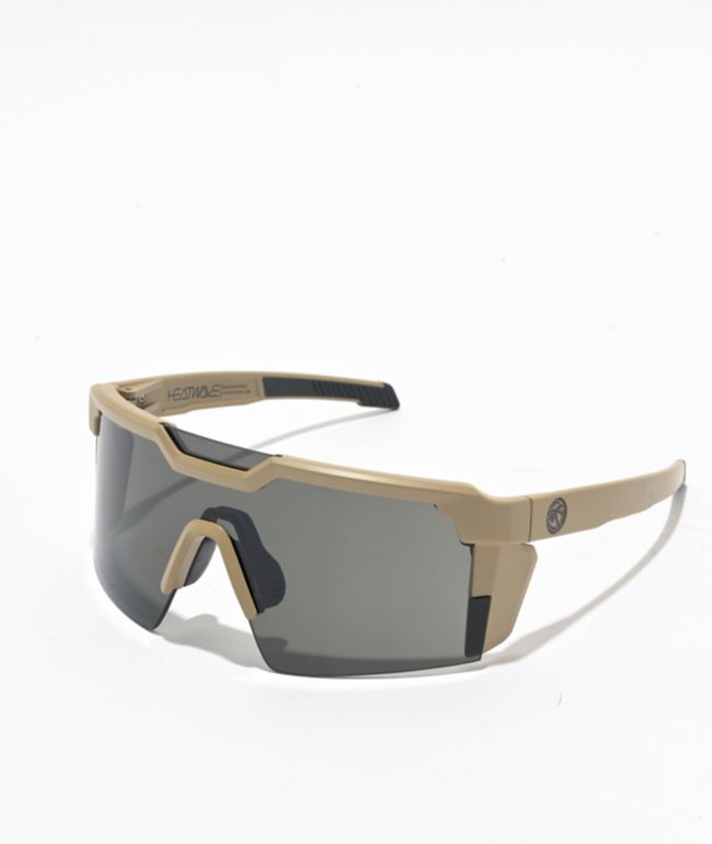 Heat Wave Future Tech Z87 Desert Tan Sunglasses - Heat Wave