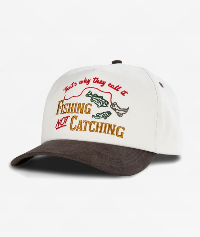 Sendero Not Catching Natural & Blue Snapback Hat - Sendero Provisions