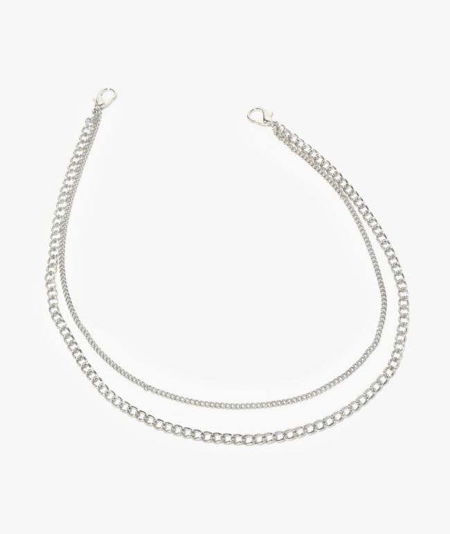 Ella Shea Layer Silver Pocket Chain - Ella Shea