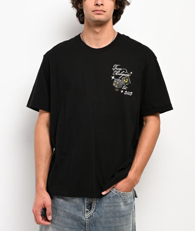 True Religion Dice Black T-Shirt - True Religion